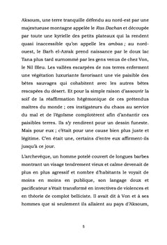 Le dernier discours de la Princesse d'Aksoum