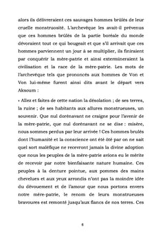 Le dernier discours de la Princesse d'Aksoum
