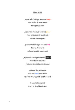 Les Vers d'amour