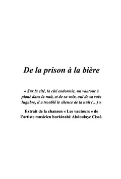 De la prison à la bière