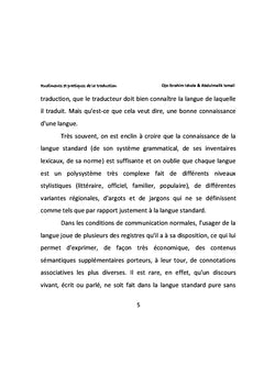 Rudiments et pratiques de la traduction