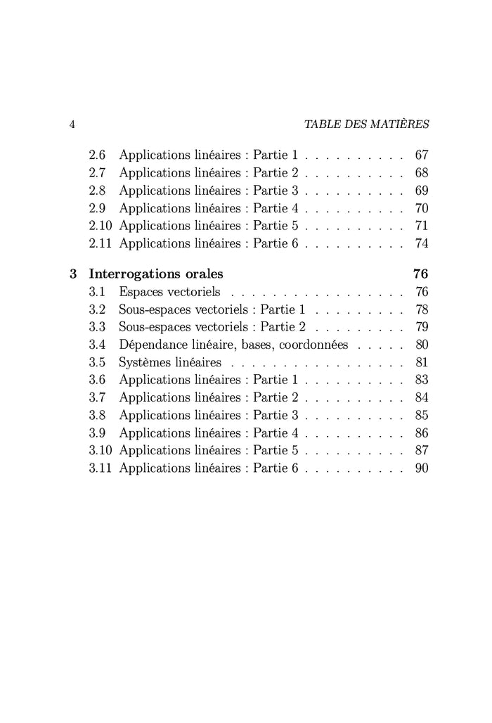 L'algèbre linéaire et le calcul matriciel