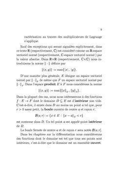 Calcul différentiel