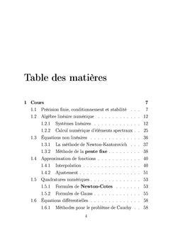 Calcul scientifique