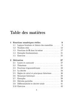Outils mathEmatiques pour les sciences expErimentales