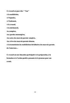 La Leçon Vitale prEsente livre 3 Les PoEmes Orpholoses
