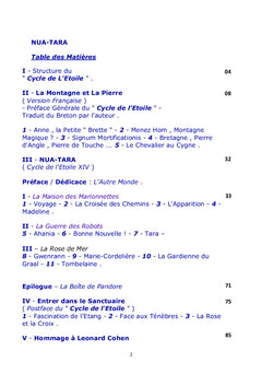 Nua-Tara ( Cycle de l'Etoile X )