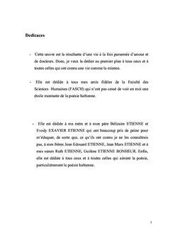 Entre les roses et les épines