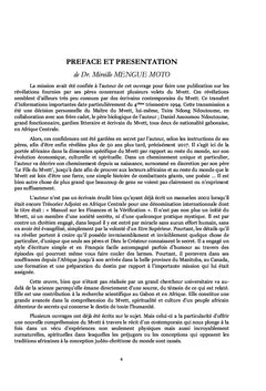 Le fils du Mvett