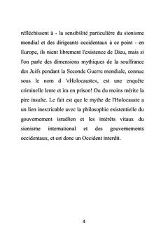 La légende de l'Holocauste