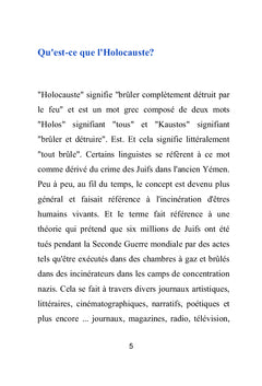 La légende de l'Holocauste
