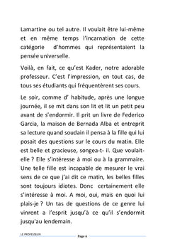 Le professeur