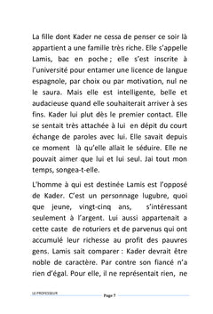 Le professeur