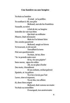 Paroles Pesées, poésie