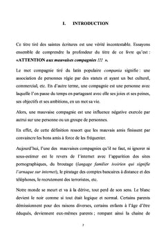 Attention aux mauvaises compagnies