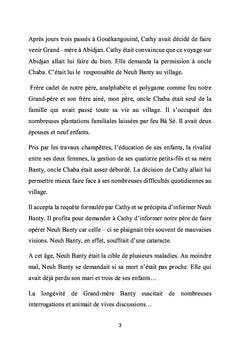 Grand-mère Banty à Abidjan