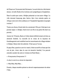 Grand-mère Banty à Abidjan