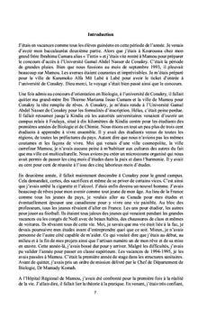 Un guinéen d'aujourd'hui