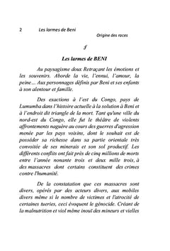 Les larmes de Beni
