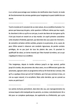 Un monde de robots !