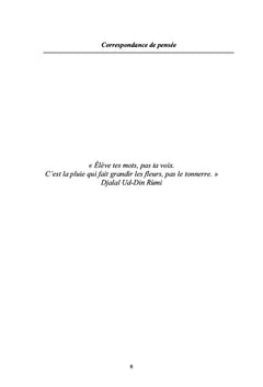 Correspondance de pensée