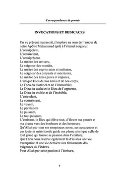 Correspondance de pensée