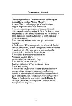 Correspondance de pensée