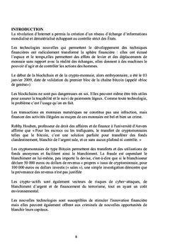 Le Blanchiment des monnaies virtuelles sales
