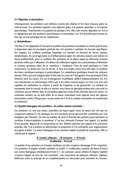 La nutrition pratique et les modèles alimentaires