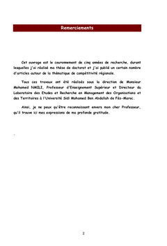 Compétitivité régionale au Maroc