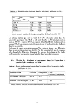 Évaluation de la politique de ressources humaines des enseignants du supérieur en Côte d'Ivoire