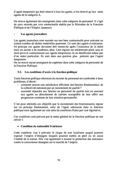 Évaluation de la politique de ressources humaines des enseignants du supérieur en Côte d'Ivoire