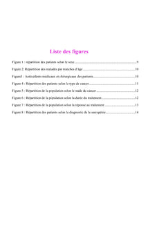 La Sarcopénie en Oncologie et son impact pronostique