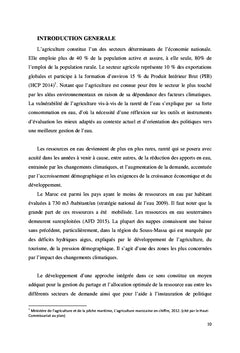 La gestion intégrée des ressources en eau au Maroc