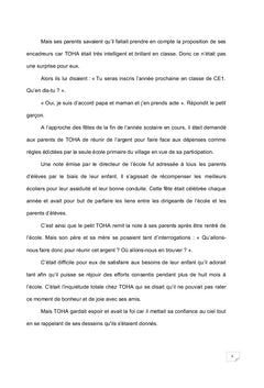Le cursus scolaire