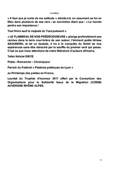 Le flambeau de nos prédécesseurs