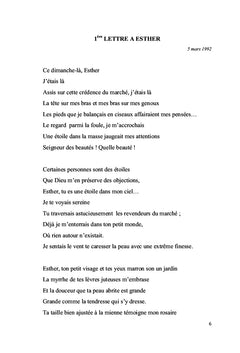 Esther mon amour...