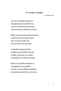 Esther mon amour...