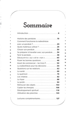 Coffret Pendule - Kit complet de divination