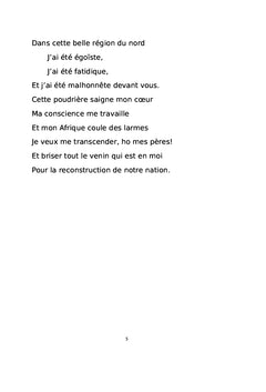 Les larmes de l'Afrique