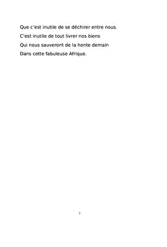 Les larmes de l'Afrique