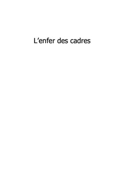 L'enfer des cadres