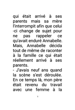 La tragédie d'Annabelle