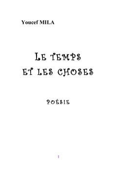 LE TEMPS ET LES CHOSES