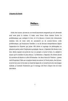 L'injustice du destin