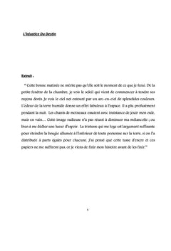 L'injustice du destin