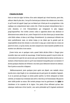 L'injustice du destin