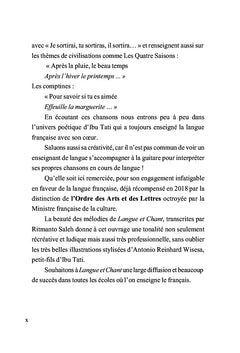 Langue et Chant