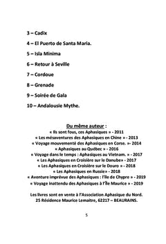 Les Aphasiques en Croisière sur le Guadalquivir
