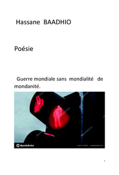 Guerre mondiale sans mondialité de mondanité